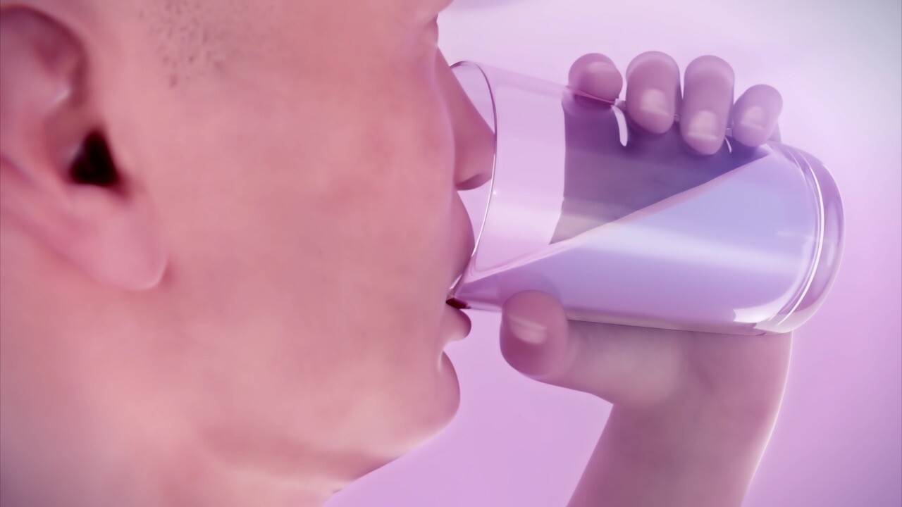 Alpheus Medical Sonondynamic Therapy: Patient drinks an FDA approved drug